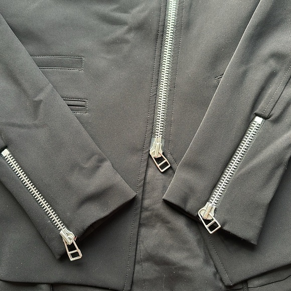 Veronica Beard Hadley Scuba Jacket Black size 4 - Picture 6 of 16